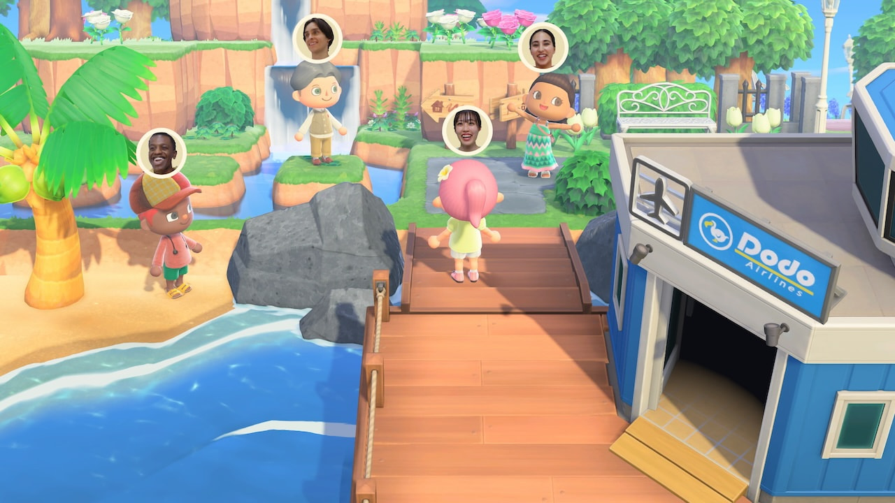 Players' live reaction appear in bubble over the heads of their in-game avatars.
