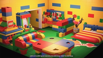 Video of Lego collaboration items